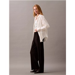 Plisse Pull-On Pants