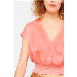 Crop top Texas Coral