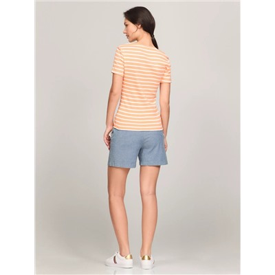 Stripe V-Neck Favorite T-Shirt