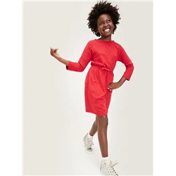 Kids Stripe Long Sleeve Dress