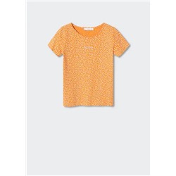 Camiseta estampada algodón