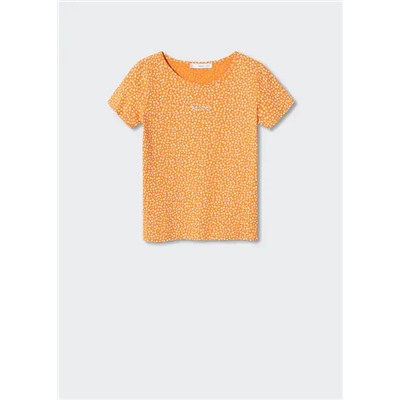 Camiseta estampada algodón