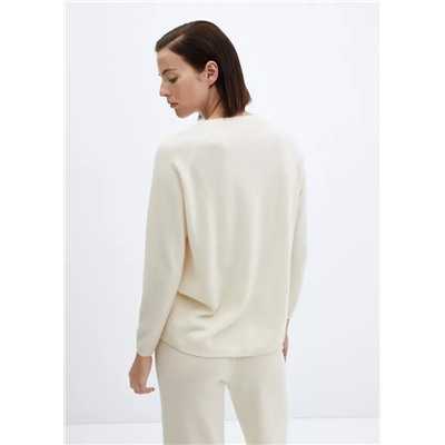 Jersey 100% cashmere cuello redondo