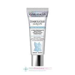 Garancia Diabolique Glaçon - Crème de Soie Cristalline - Hydro-Énergisante, Repulpante, Anti-Pollution & Prébiotique 20 ml