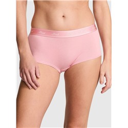 Logo Cotton Boyshort Panty