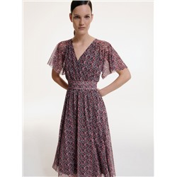 Kleid mit dekorativen Ärmeln