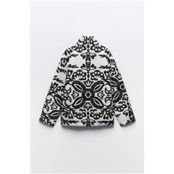 CHAQUETA ACOLCHADA ESTAMPADA
