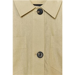 CHAQUETA CORTA CON LINO
