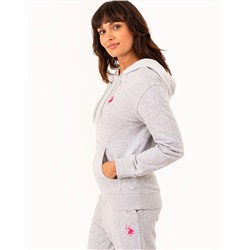 HIGH LOW MULTI TONAL LOGO HOODIE