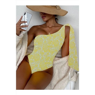 DEEP BEACH Tek Omuz Bağlamalı Mayo Db200724m DB200724M