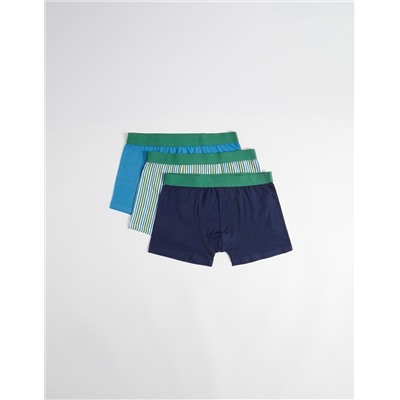 3 Boxers Pack, Men, Multicolour
