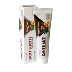 PATANJALI Dant Kanti Natural Power Toothpaste  Зубная паста аюрведическая на травах Дент Канти 150г