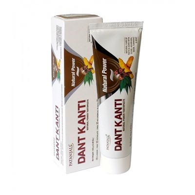 PATANJALI Dant Kanti Natural Power Toothpaste  Зубная паста аюрведическая на травах Дент Канти 150г