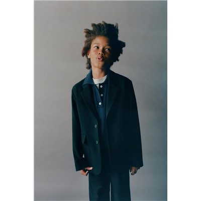 FLOWING SUIT BLAZER