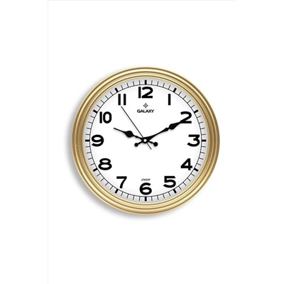 Galaxy Modern 200-a Gold Renk Duvar Saati 30 Cm Fma07235 200-A