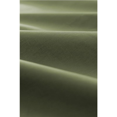 Manon King Size %100 Pamuk Ranforce Lastiksiz Çarşaf - Haki