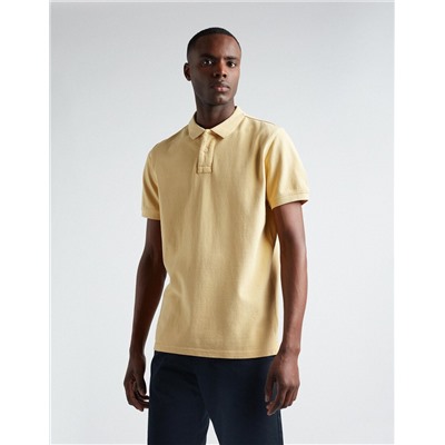 Piquet Polo, Men, Light Yellow