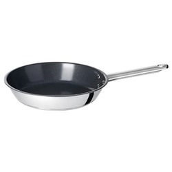 Bratpfanne, Edelstahl/Antihaftbeschichtung, 24 cm
