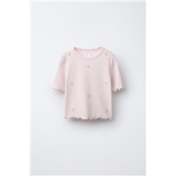 CAMISETA RIB ABALORIOS