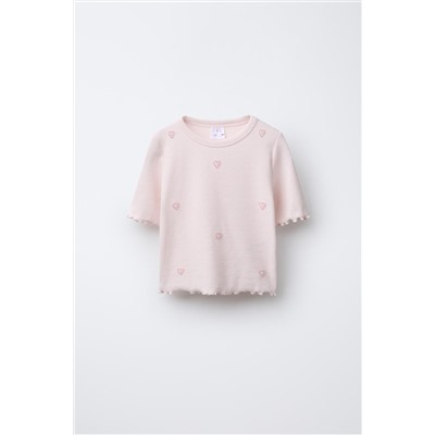 CAMISETA RIB ABALORIOS