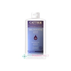 Cattier Gel Douche Lavande Romarin Tonifiant BIO 1 litre