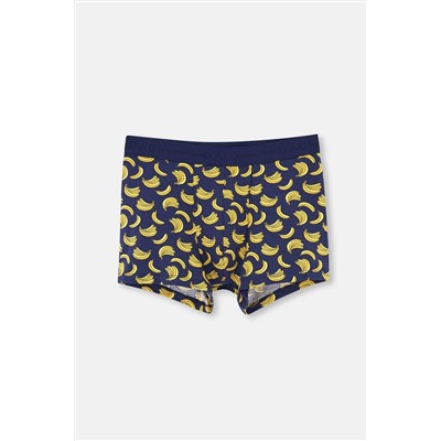 Dagi, Lacivert 5210 Pamuk Desenli Boxer