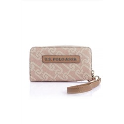 U.S. Polo Assn. U.S. Polo Assn. Kadın Cüzdanı Bej Usc23902