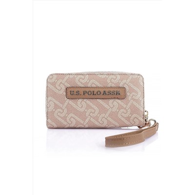 U.S. Polo Assn. U.S. Polo Assn. Kadın Cüzdanı Bej Usc23902