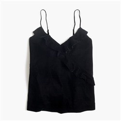 Velvet going-out top
