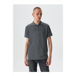 Ltb Polo Yaka Antrasit T-shırt 01222845086089