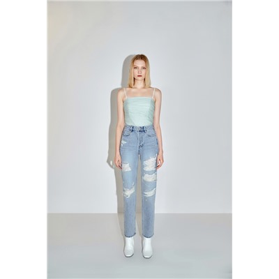 Crop top Verde agua