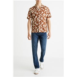 Camisa relax - Marrón