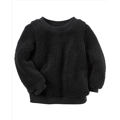 Sherpa Crew-Neck Pullover