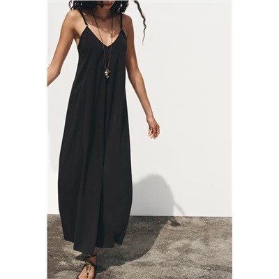 LONG STRAPPY DRESS