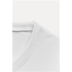 RIBBED LONG SLEEVE T-SHIRT