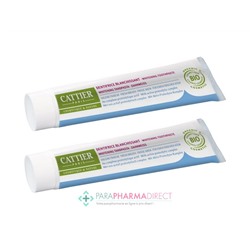 Cattier Eridène Dentifrice Blanchissant Haleine Fraîche BIO 2x75mlLot  × 2
