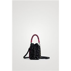Mini bolso saco lentejuelas