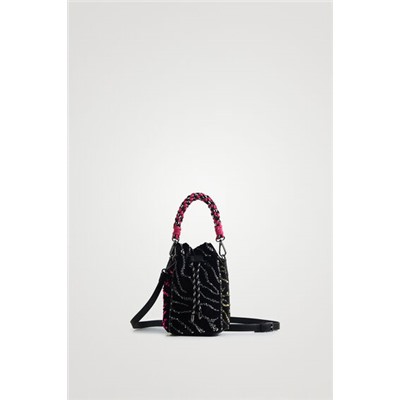 Mini bolso saco lentejuelas