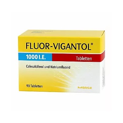 Fluor-Vigantol 1000 I.E. Tabletten, 90 St