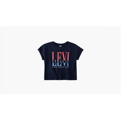 Big Girls S-XL Rolled Sleeve High Rise Top