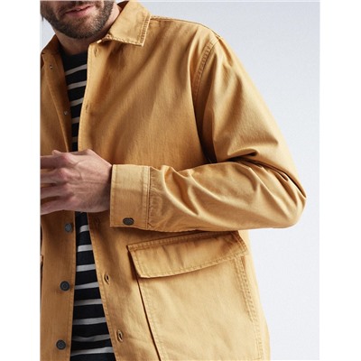 Overshirt, Men, Dark Yellow