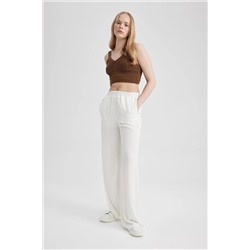 Defacto Wide Leg Krinkıl Viskon Standart Pantolon Z5705AZ23HS