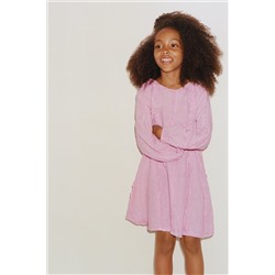 VESTIDO GODETS LINO