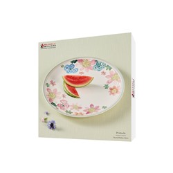 Блюдо, 32 см, фарфор P, круглое, белое, Примула, Primula, 63052
