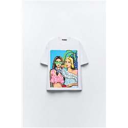 GIRLS PRINT T-SHIRT