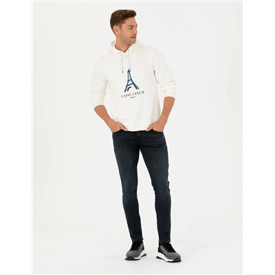 Ekru Regular Fit Sweatshirt