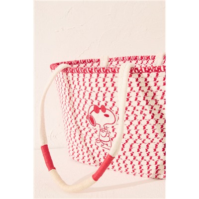 Bolso mediano shoper Snoopy