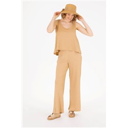 Kadın Camel Eşofman Altı