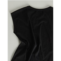 T-Shirt im Kimono-Stil