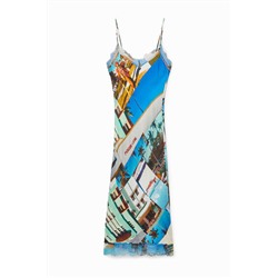 Vestido lencero South Beach